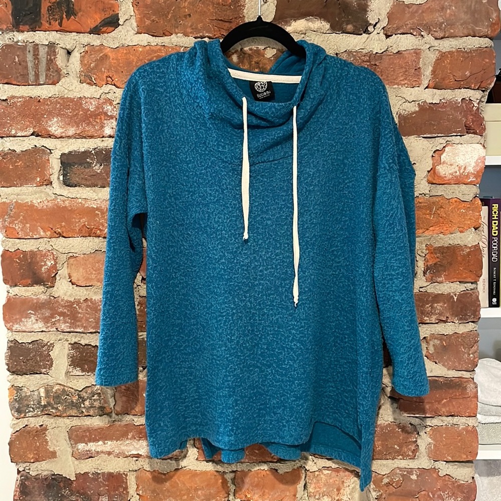 Bobeau Funnel Neck Sweater